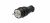 MultiSet Вилка 2К+З прямая каучуковая 16А/250В IP44 Чёрная