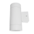 Светильник уличный двусторонний ЦИЛИНДР-2П-GX53 под лампу 2хGX53 230B белый корпус пластик IP65 IN HOME (1/10)