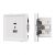 Механизм USB розетки SCT-TENDO-MUAC-SFPL-WH (5V, 3A, QC3) (Arlight, Матовый белый) Механизм USB розетки SCT-TENDO-MUAC-SFPL-WH (5V, 3A, QC3) (Arlight, Матовый белый)
