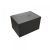 WRline Шкаф настенный 19-дюймовый (19"), 6U, 367x600х450мм, стеклянная дверь, цвет черный (RAL 9004) (разобранный)