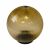 НТУ 02-60-253 ЭРА Светильник садово-парковый, шар золотистый призма D=250 mm (6/48)