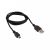 USB кабель miniUSB длиный штекер 1м черный Rexant (1/1/500)