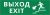 Пиктограмма ДСО-101-IP65-Н "Выход - лестница вниз" Пиктограмма ДСО-101-IP65-Н "Выход - лестница вниз"