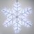Фигура ARD-SNOWFLAKE-M3-920x920-432LED White (230V, 30W) (ARDCL, IP65)