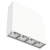 Светодиодный светильник VARTON DL-Box Reflect Multi 1x4 накладной 10 Вт 4000 К 150х40х150 мм RAL9003 белый муар 35°x75° DALI