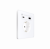 Systeme Infinity, Розетка С/У с ЗК и зар.устр.USB А+С 20Вт (250В, 16А, защ.шторки), Арктический лед Systeme Infinity, Розетка С/У с ЗК и зар.устр.USB А+С 20Вт (250В, 16А, защ.шторки), Арктический лед