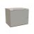 WRline Шкаф настенный 19-дюймовый (19"), 12U, 650x600х450мм, цельнометаллическая дверь с замком, цвет серый (RAL 7035) (разобранный)