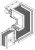 Секция Z вверх лев. 630А Cu 3L+N+PER IP55 тран. IEK